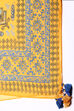 Indigo Art Silk Printed Scarf image number 1