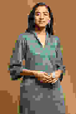 Teal Knit Straight Set image number 1