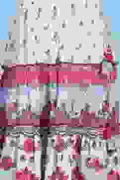 White Cotton Printed Regular Lehenga Set image number 2