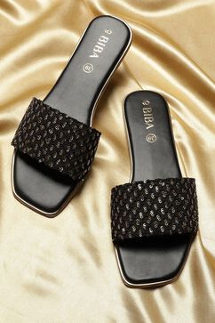Black Formals Flats image number 0