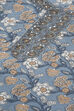 Indigo Cotton Hand Block Print Unstitched Suit Set image number 2