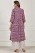 Maroon Cotton Straight Fusion Set image number 4