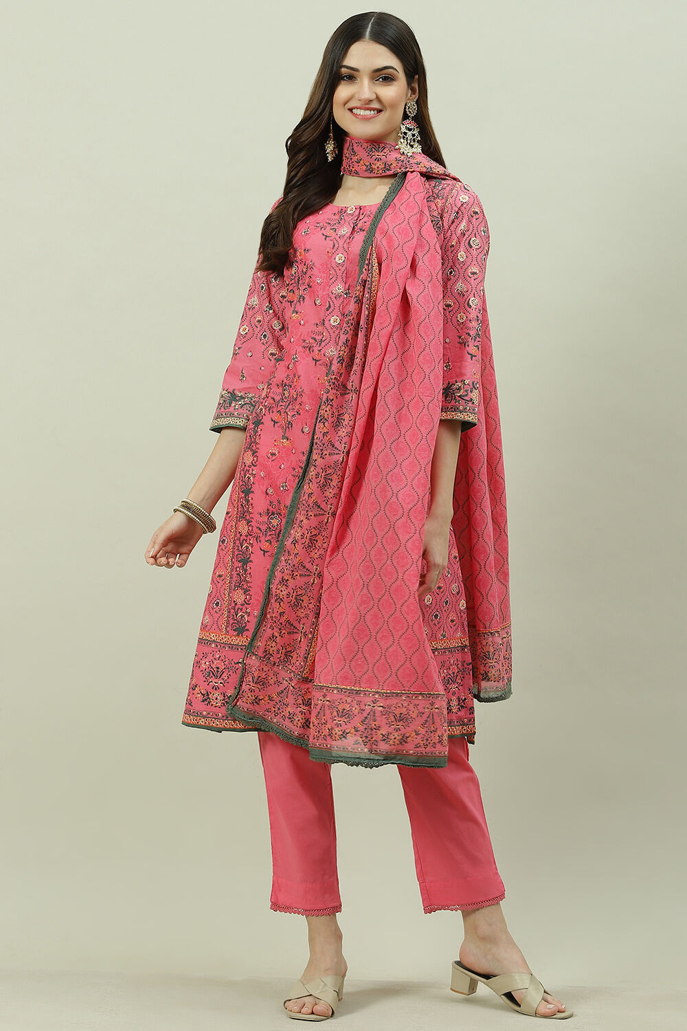 Biba top straight suit