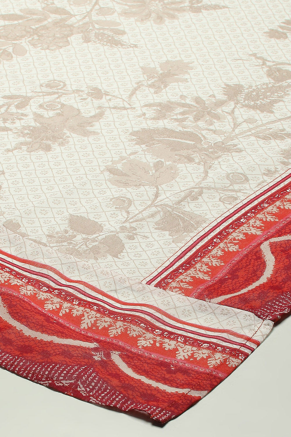 Indigo Cotton Anarkali Suit Set image number 3