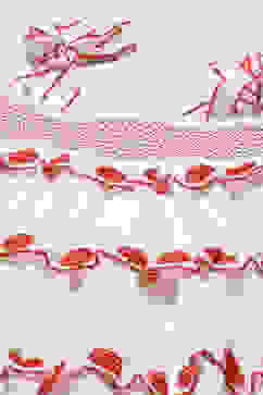 White Cotton Tiered Dress image number 1