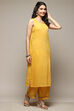 Mango Cotton Blend Kalidar Kurta Palazzo Suit Set image number 1