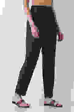 Blue Tencel Slim Pants image number 3