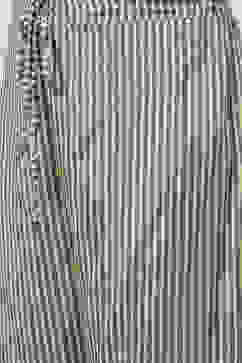 Black Viscose A-Line Kurta Palazzo Suit Set image number 2