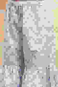 Lilac Cotton Angrakha Tiered Kurta Set image number 2