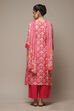 Coral Modal Straight Kurta Palazzo Suit Set image number 2