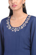 Coral Asymmetric Poly Cotton Printed Kurta image number 1