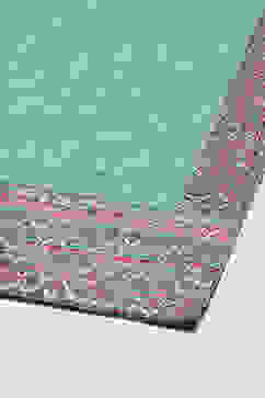 Sage Green Cotton Straight Kurta Slim Pant Suit Set image number 3