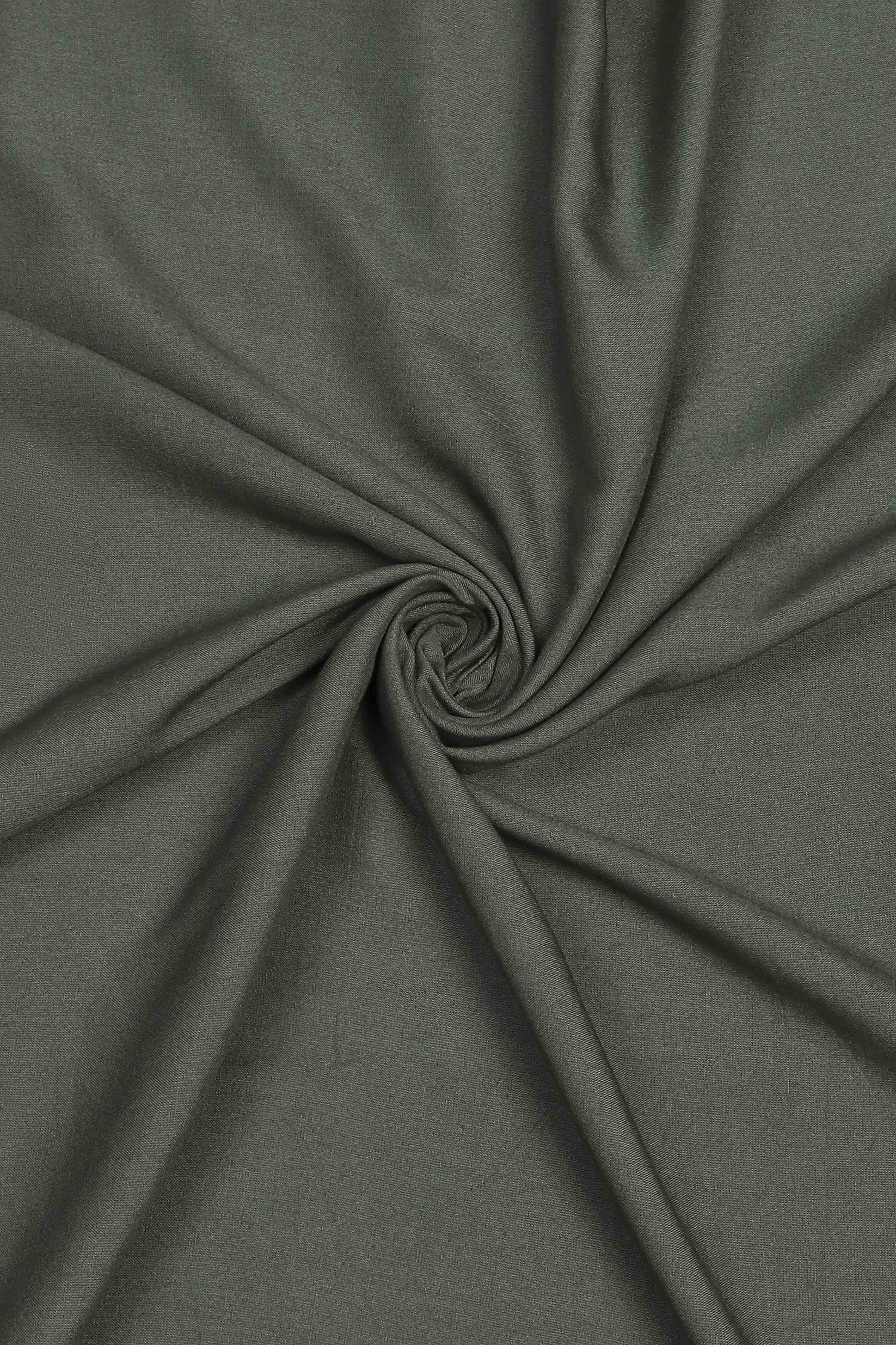 Green Linen Unstitched Suit Set image number 2