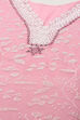 Pink Cotton Blend Unstitched Suit set image number 2