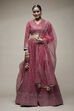 Pink Nylon Lehenga Set image number 1