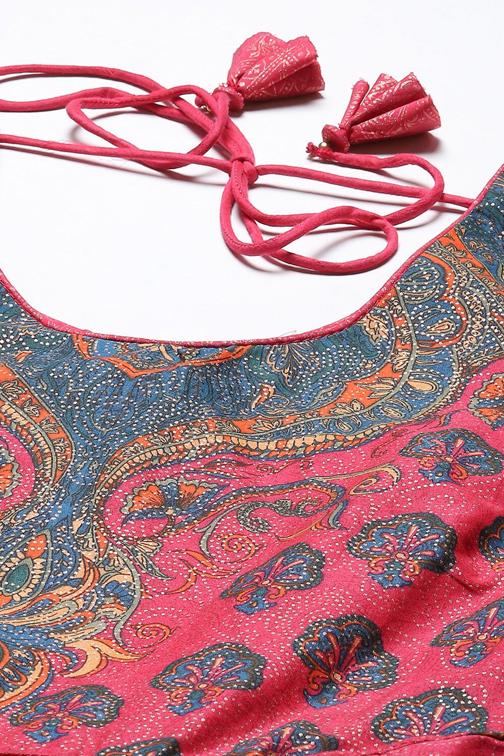 Green Cotton Anarkali Kurta Churidar Suit Set image number 1