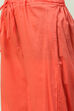 Coral Cotton Straight Kurta Regular Pants Suit Set image number 2