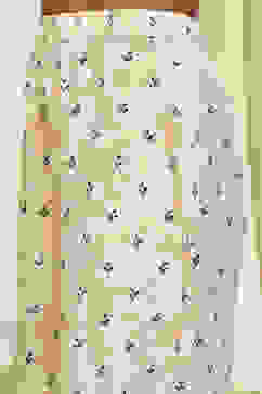 Off-White and Black Pure Cotton Printed Kurta Set image number 2