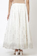 Off White Art Silk Skirt image number 5