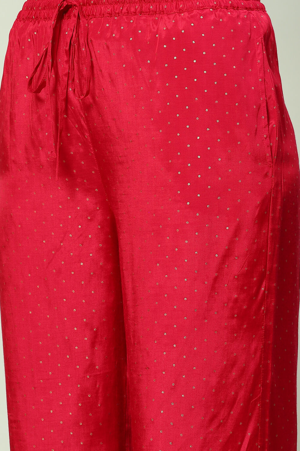 Off White Viscose Palazzo image number 1