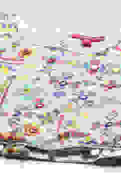 Multicolor Poly Viscose Lehenga Set image number 1