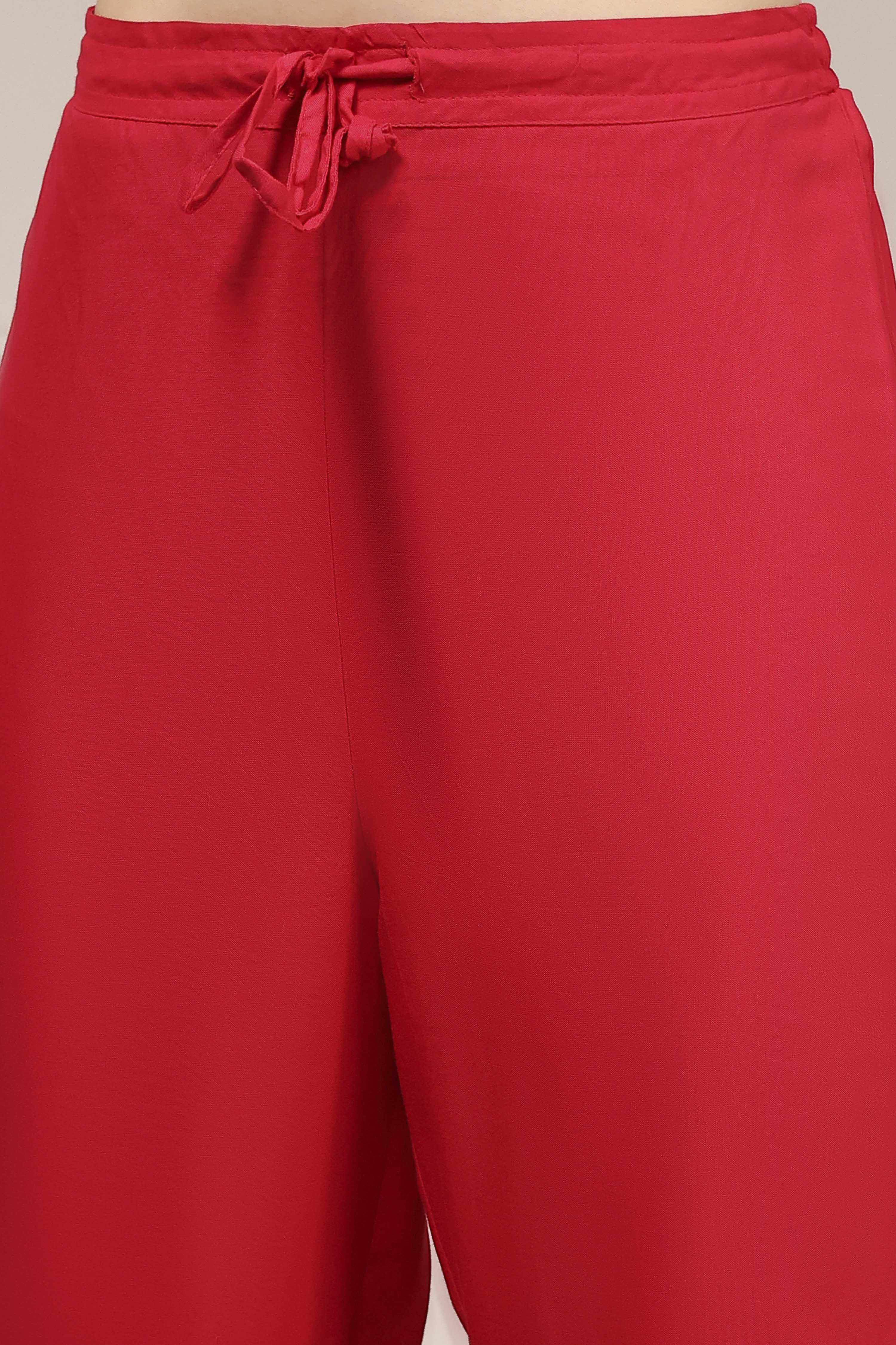 Teal Green Solid Kalidar Suit Set image number 2