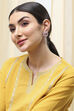 Light Pink Silver-Plated Circular Studs image number 3