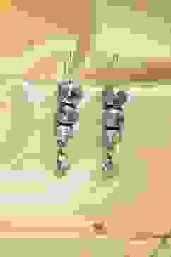 Off White Brass Jhumka image number 0