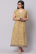 Mustard Straight Cotton Printed Sleepwear image number 0