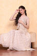 Off-White Embroidered Short Kurta & Palazzo Set image number 0