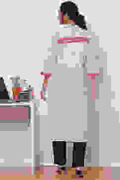 Natural Cotton A-Line Kurta image number 4