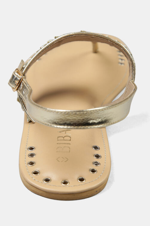 Gold Formal Sandals image number 3