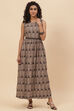 Carbon Cotton A Line Dress image number 0