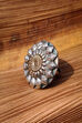 Two Tone Metallic Silver Ring image number 0