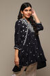 Black Rayon Printed Kurti image number 3