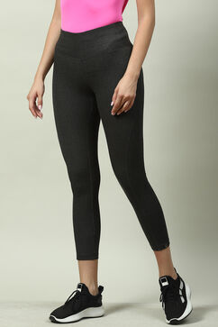 Charcoal Fitted Leggings image number 2