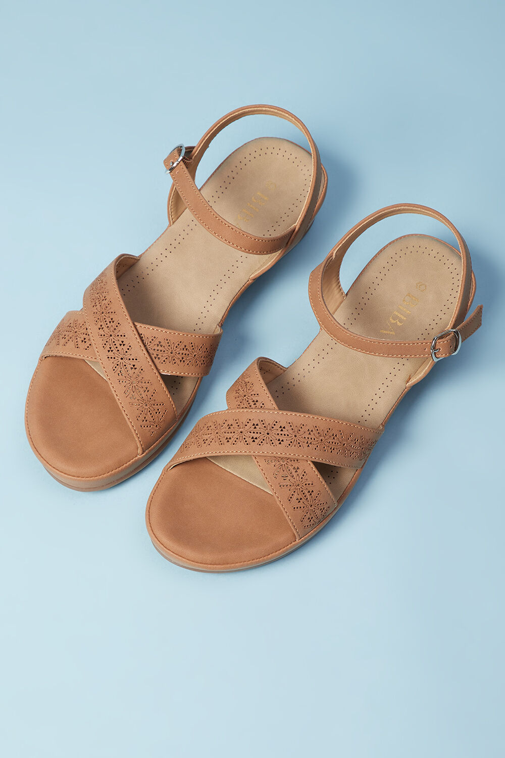 Tan sandals best sale