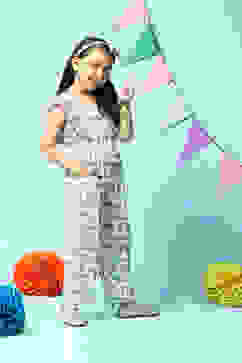 White Viscose Straight Jumpsuit image number 3