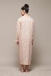 Off White Rayon Printed Sleepwear image number 4