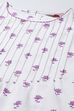Sky Blue Cotton Straight Kurta image number 1
