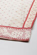 Red Poly Cotton Lehenga Set image number 3