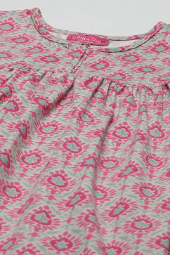 Pink Cotton Printed Sleepwear image number 1