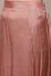 Pink Banarasi Silk Machine Embroidered Unstitched Suit Set image number 6