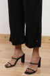 Black Rayon Palazzo image number 6