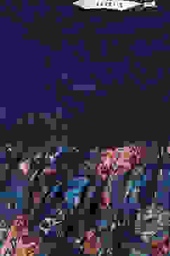 Navy LIVA Flared Solid Dress image number 1