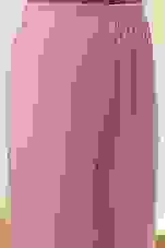 Pink Cotton Anarkali Suit Set image number 2