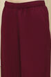 Berry Maroon Solid Straight Palazzos image number 1