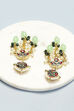 Mint Green Kundan Earrings image number 2