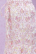 Pink Art Silk Straight Top image number 5