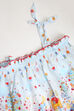 White Cotton Printed Short Top image number 1
